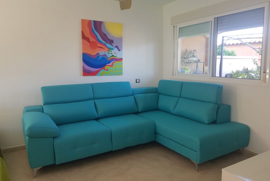 Tapicería Bunner C/18 Turquesa